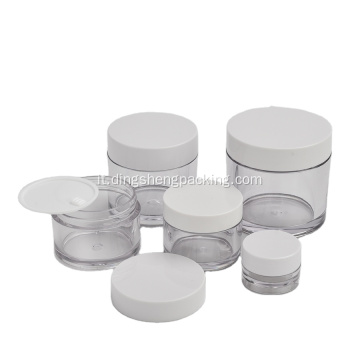 Confezione crema cosmetica vuota15 g 30 g 50 g 100 g barattolo PETG barattolo di plastica cometica